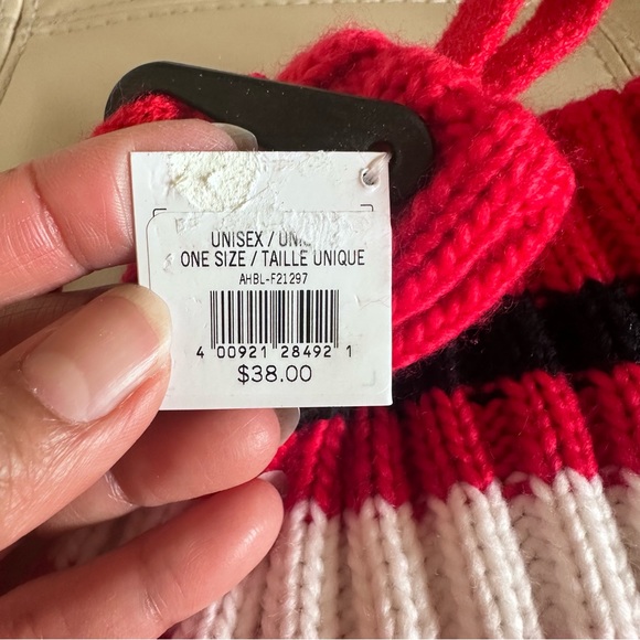 🆕 HUDSON’S BAY Christmas Stocking for Family Holiday Decorations- NWT - Picture 4 of 14